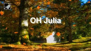 Julia with lyrics by Eurythmics