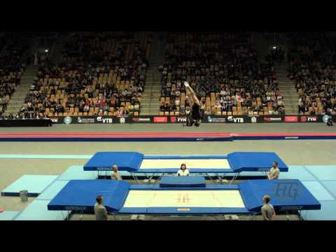 DOIHATA Chisato (JPN) - 2015 Trampoline Worlds - Qualification TR Routine 2