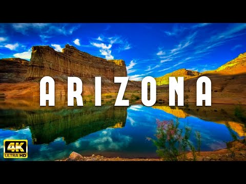 FLYING OVER ARIZONA (4K UHD) - Stunning Footage, Scenic Relaxation Film with Calming Music