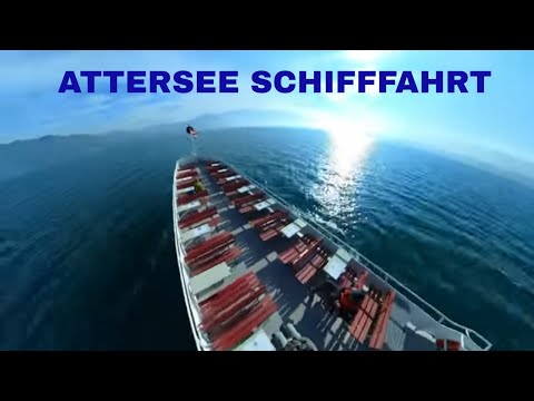 4K ATTERSEE SCHIFFFAHRT Plimbare Cu Vaporul
