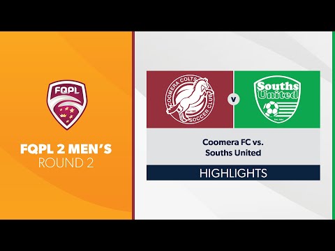 FQPL 2 Men's R2 - Coomera FC vs. Souths United Highlights