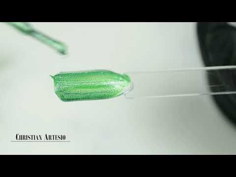 Ημιμόνιμο Βερνίκι Νυχιών Νο 240 Πράσινο Glitter 10ml