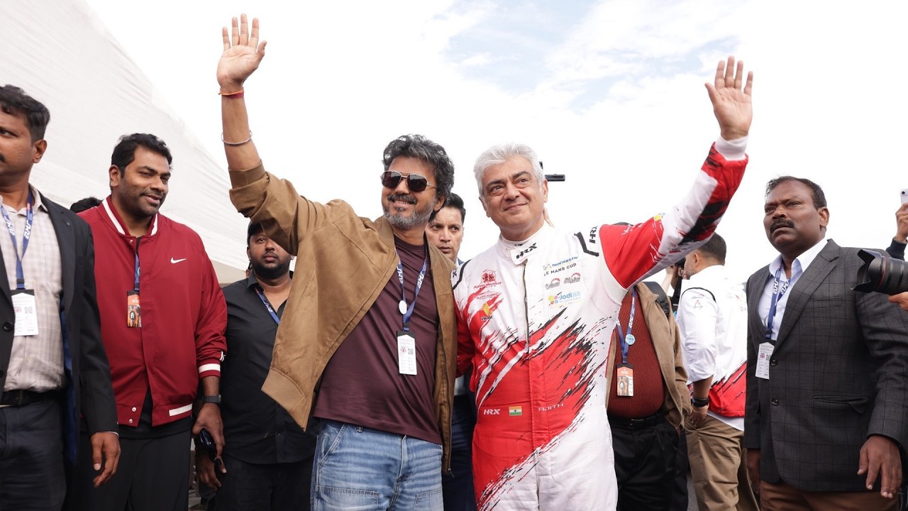 VIDEO : CM Vijay மற்றும் Ajith சேர்ந்துட்டாங்க | Thala Thalapathy | Car Race | London | TVK