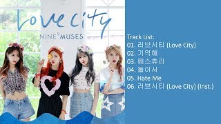 [Mini Album] 9MUSES (NINE MUSES) – MUSES DIARY PART.3 : LOVE CITY