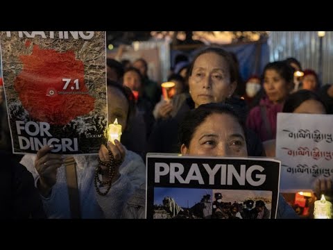 Video Thumbnail: Prayers for earthquake victims in Tibet