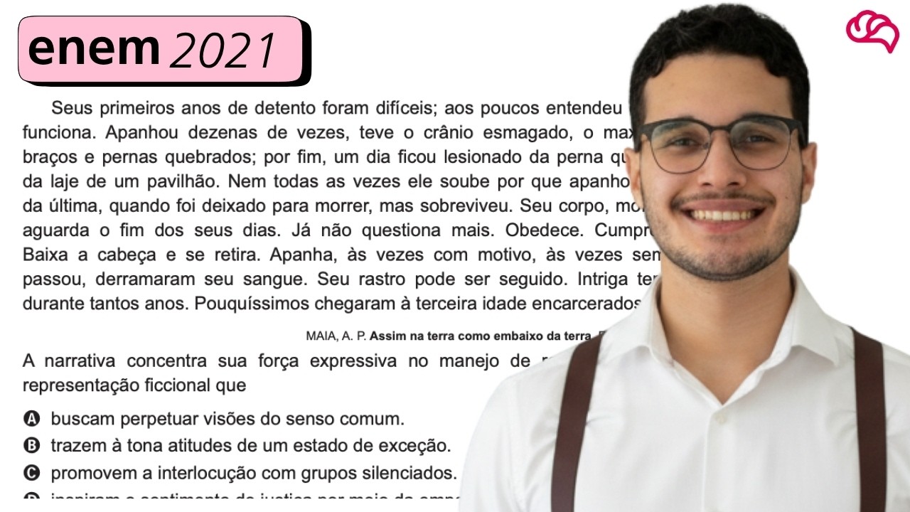 Resolução em Vídeo — Questão 24 ENEM 2021