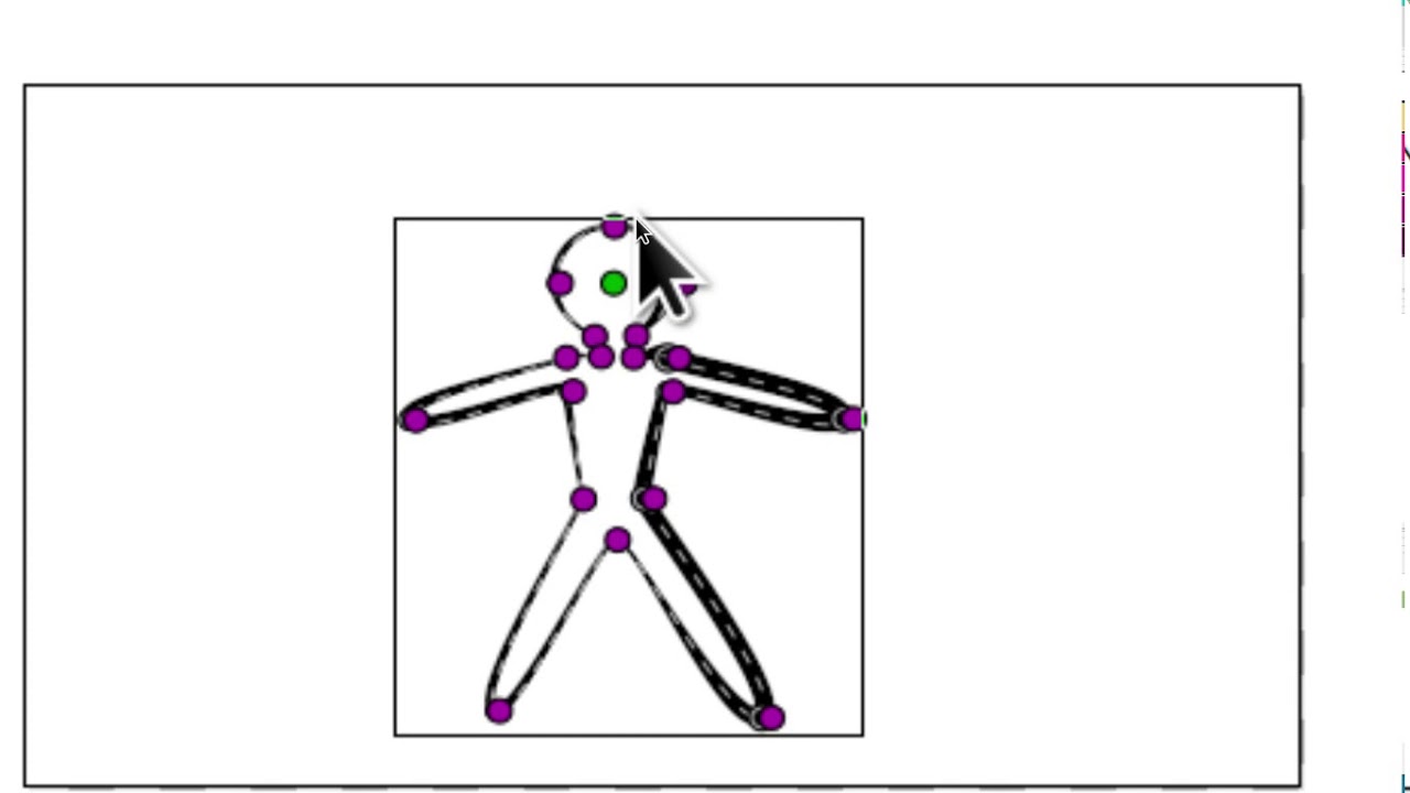 Synfig Studio - intermediate - deformation skeleton