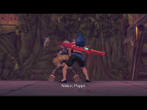 Xenoblade Chronicles 2 Swimsuit Edition Cutscene 025 - Too Heavy!