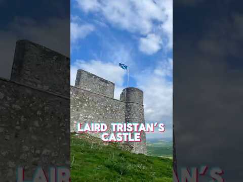 Returning home to Hume castle 🏰 | Retracing Tristan's Scottish family history #vanlife