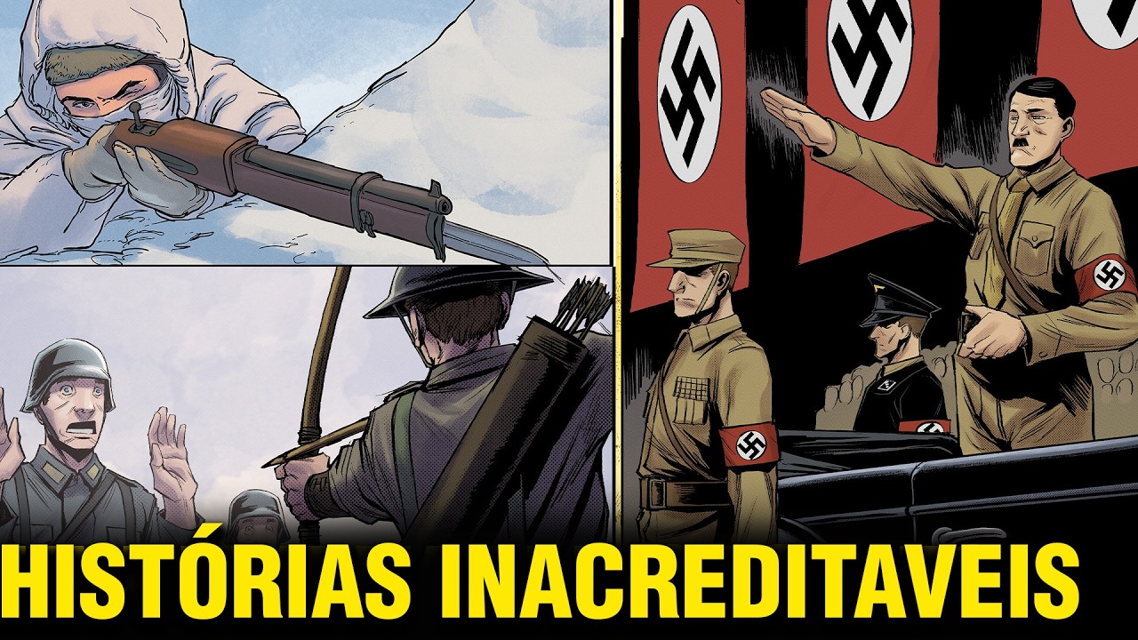 6 Historias INACREDITÁVEIS da Segunda Guerra Mundial