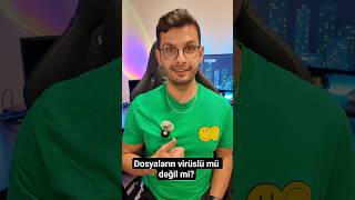 İndirmiş olduğun dosyaların virüslü olmasından mı korkuyorsun.kontrol etmenin en basit yöntemini