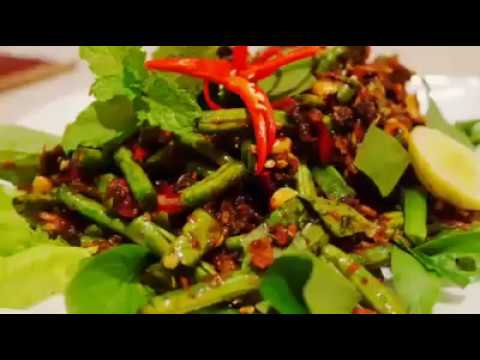 Beans salad with dry-fish - Cambodian Style