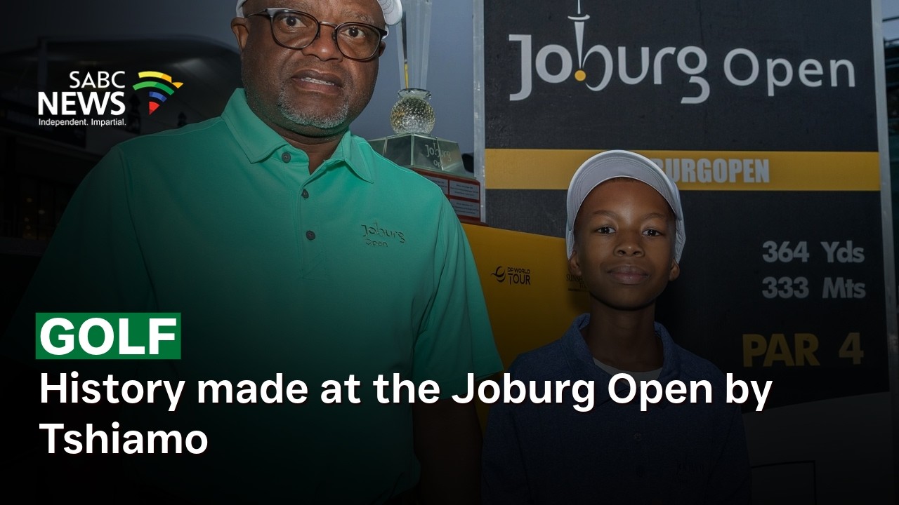 History made at the Joburg Open by Tshiamo