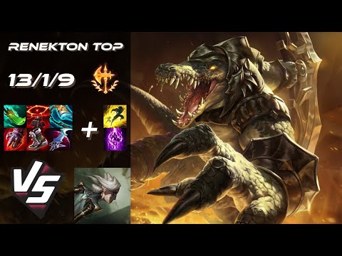 TOP Renekton vs Camille - NA Challenger Patch 14.14