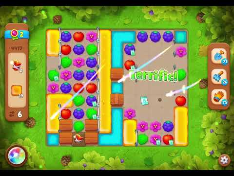 GardenScapes Level 4417 no boosters (12 moves)