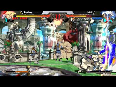GGXrd DFW Casuals 3/19/16 - Strawberry (Ky) vs Sunfish (Venom)