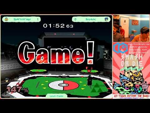 SMASH OR DIE 2 - Heartstrings (Sheik) vs. kuyashi (Marth, Sheik) Smash Melee Losers Finals