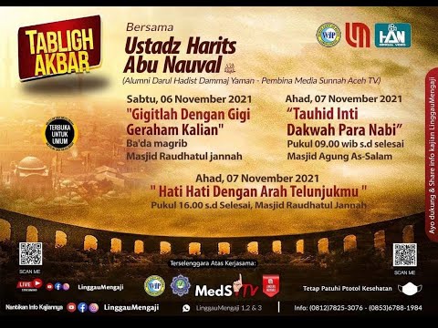 🔴 [LIVE] TAUHID INTI DAKWAH PARA NABI (USTADZ HARITS ABU NAUFAL)