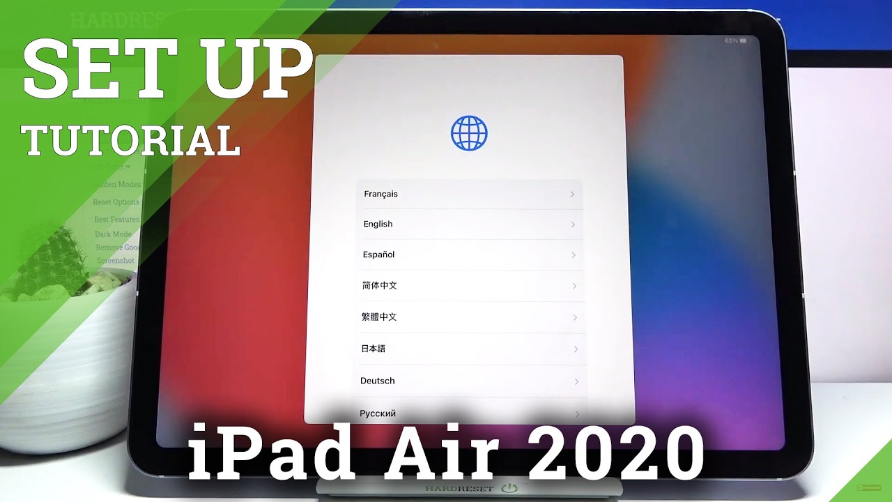 How to Set Up iPad Air 2020 – Activation & Configuration