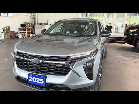 2025 Chevrolet Trax FWD 4dr 1RS in Sterling Grey Metallic for sale at Budds' Chevrolet in Oakville, ON