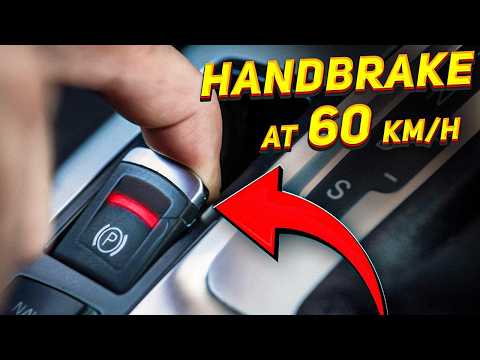 We engage electronic handbrake at speed (in some cars you never heard of) - what will happen?