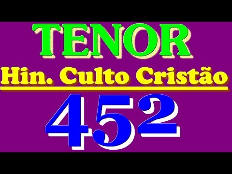 452-  CRISTO  ME  SATISFAZ    -    TENOR