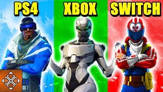 10 Ways Fortnite Is Different Between Playstation, Xbox, Switch, PC and Mobile