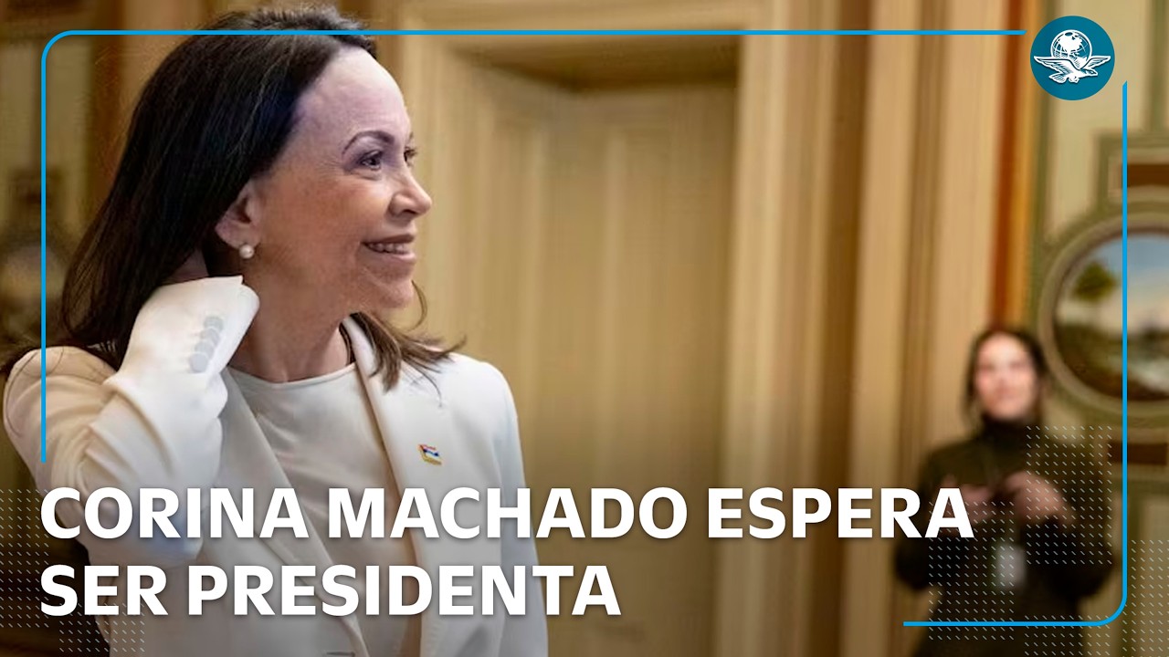 María Corina Machado espera, "en el momento adecuado", ser presidenta de Venezuela