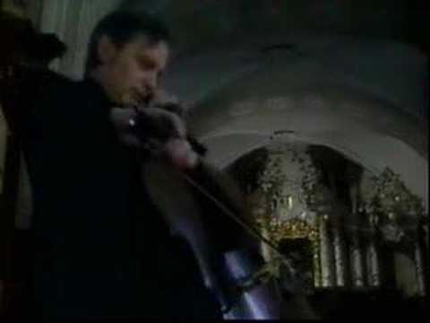 Daniil Shafran Plays Bach's cello suite no.2 Sarabande