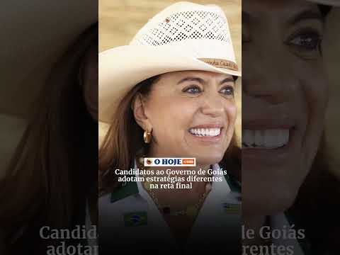 Candidatos ao Governo de Goiás adotam estratégias diferentes na reta final