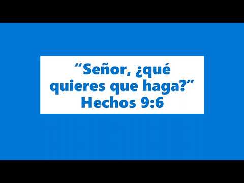 How to pronounce Acts 9:6 in Spanish.  Hechos 9:6