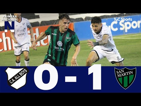 All Boys 0-1 San Martín (SJ) | Primera Nacional | Reducido - Cuartos de final (Ida)