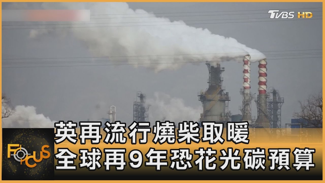 英再流行燒柴取暖 全球再9年恐花光碳預算