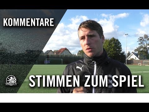 Stimmen zum Spiel | Eintracht Mahlsdorf - Berliner SC (9. Spieltag, Berlin-Liga) | SPREEKICK.TV