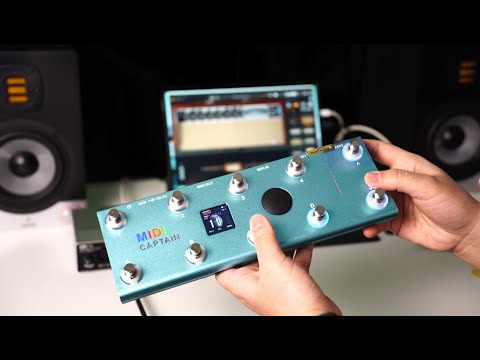 How to set MIDI controller for software effects: PC CC Amplitube 5 Tips MIDI Captain PaintAudio