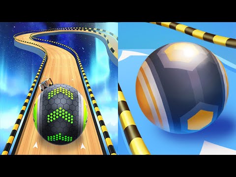 Going Balls VS Action Balls - All Levels Gameplay Android iOS Ep 1