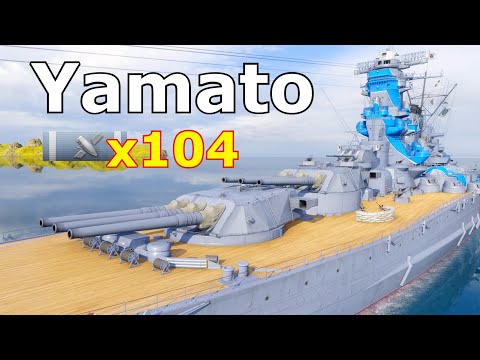 World of WarShips Yamato - 6 Kills 272K Damage