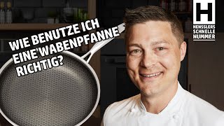 Wie benutze ich eine Wabenpfanne richtig?  | Hensslers Anleitungen, Tipps & Tricks