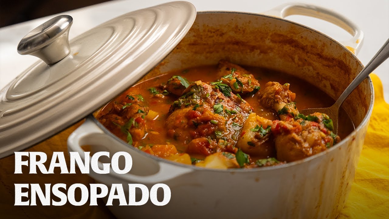 FRANGO ENSOPADO SIMPLES E FÁCIL!