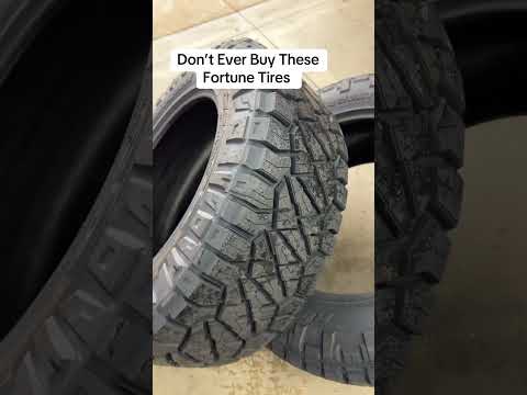 Don’t ever buy these tires