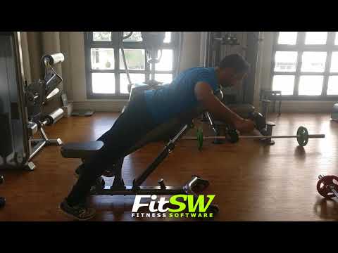 Reverse Flyes with External Rotation: Delts, Shoulder Exercise Demo How-to