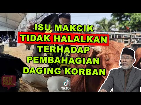 Isu Makcik Tidak Halalkan Terhadap Pembahagian Daging Korban | Dato' Dr. Danial Zainal Abidin