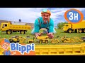 Blippi Learns To Count 1 To 10 With Excavators Blippi And Meekah Best Friend Adventures