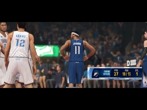 NBA 2K14 PS4 MyCareer Playoffs QFG2 - Caron Butler Is OP!!