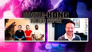 Godzilla x Kong Bryan Tyree Henry, Rebecca Hall and Dan Stevens Interview