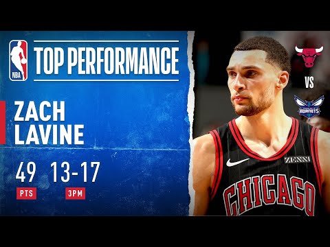 Zach LaVine GOES OFF For Career-High 49 PTS with 13 3PM!
