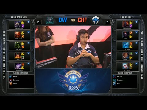 DW vs CHF Game 3 Highlights (OPL Split 1 Grand Final 2015)