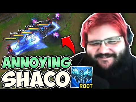 HOW TO BE THE MOST ANNOYING PLAYER ON THE RIFT!! - Pink Ward Shaco