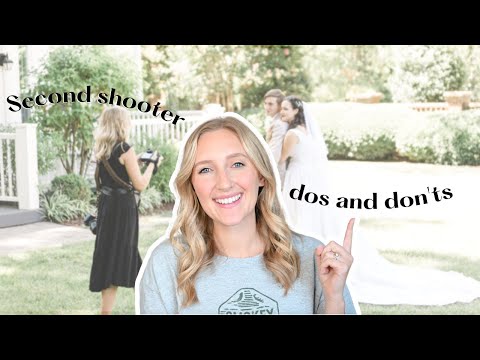 How to be a Great Second Shooter + Mistakes to Avoid | Second wedding photographer dos and don'ts