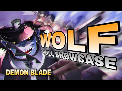 Demon Blade | WOLF | Skill Showcase | Roblox